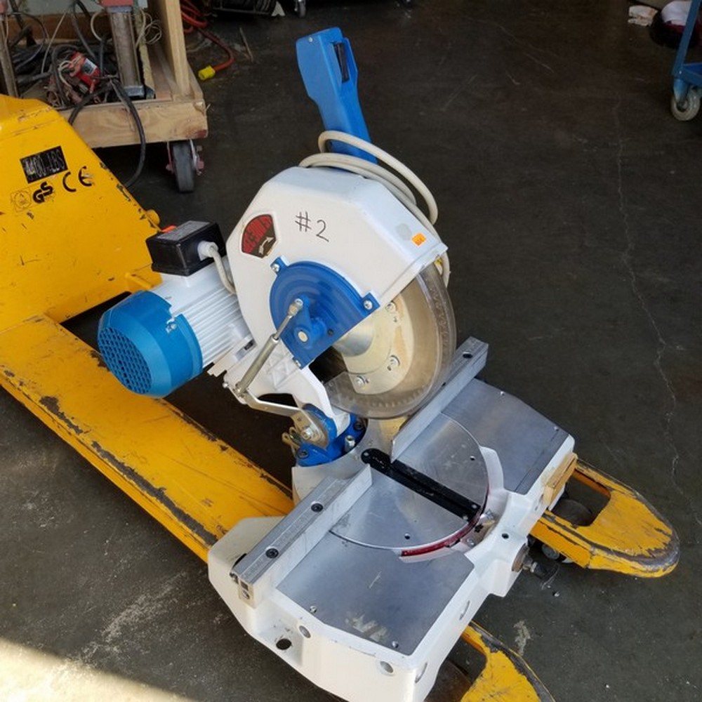 Used Omga Mec300 ST Mitre Saw Coast Machinery Group