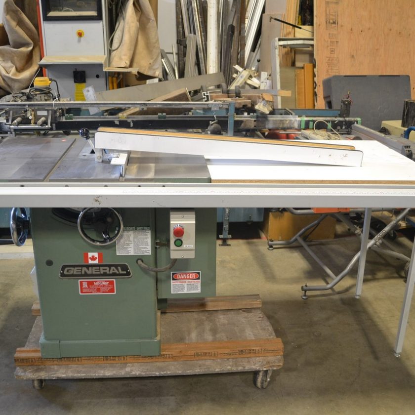 Used General 10 Inch Table Saw Model 350 Coast Machinery Group