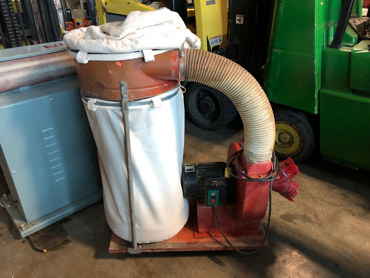 Used Kufo Seco 2 HP Vertical Bag Dust Collector – Coast Machinery