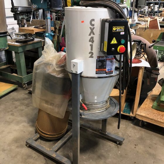 Craftex 2 HP Cyclone Dust Collector CX412 Coast Machinery Group
