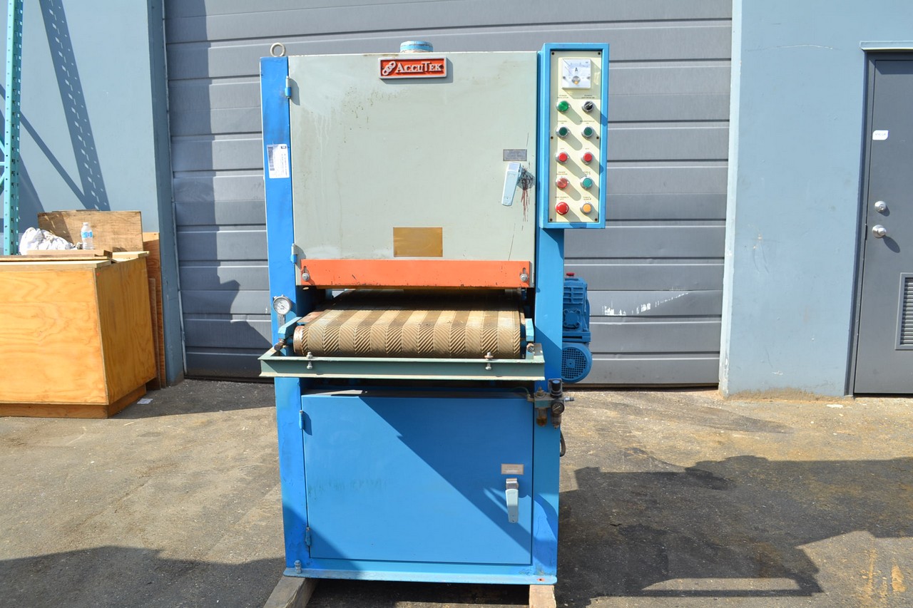Used Accutek 24" Thickness Sander Coast Machinery Group