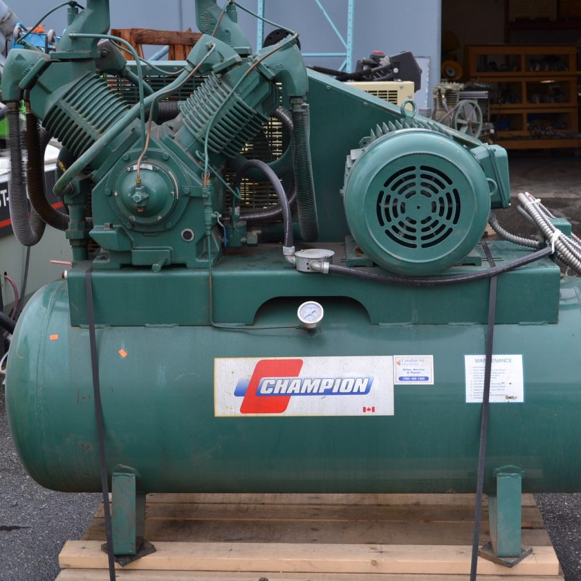 Used Champion 25HP 2Stage 120Gal Air Compressor Coast Machinery Group