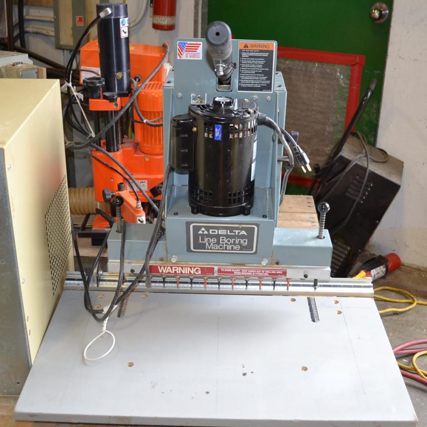 Used Delta 32325 3/4Horsepower 13Spindle Line Boring Machine Coast