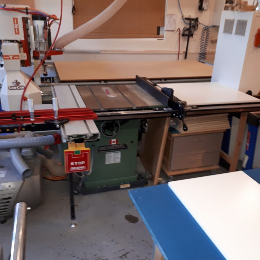 Used Canadianmade General 650R 10in Table Saw Coast Machinery Group