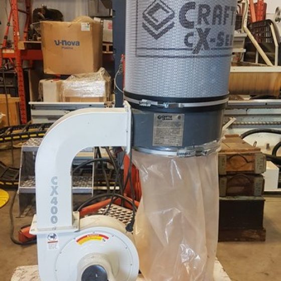 Craftex CX400 Dust Collector Coast Machinery Group