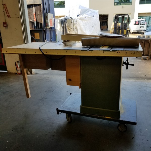 Used General 350 Table Saw w/ Fence Coast Machinery Group