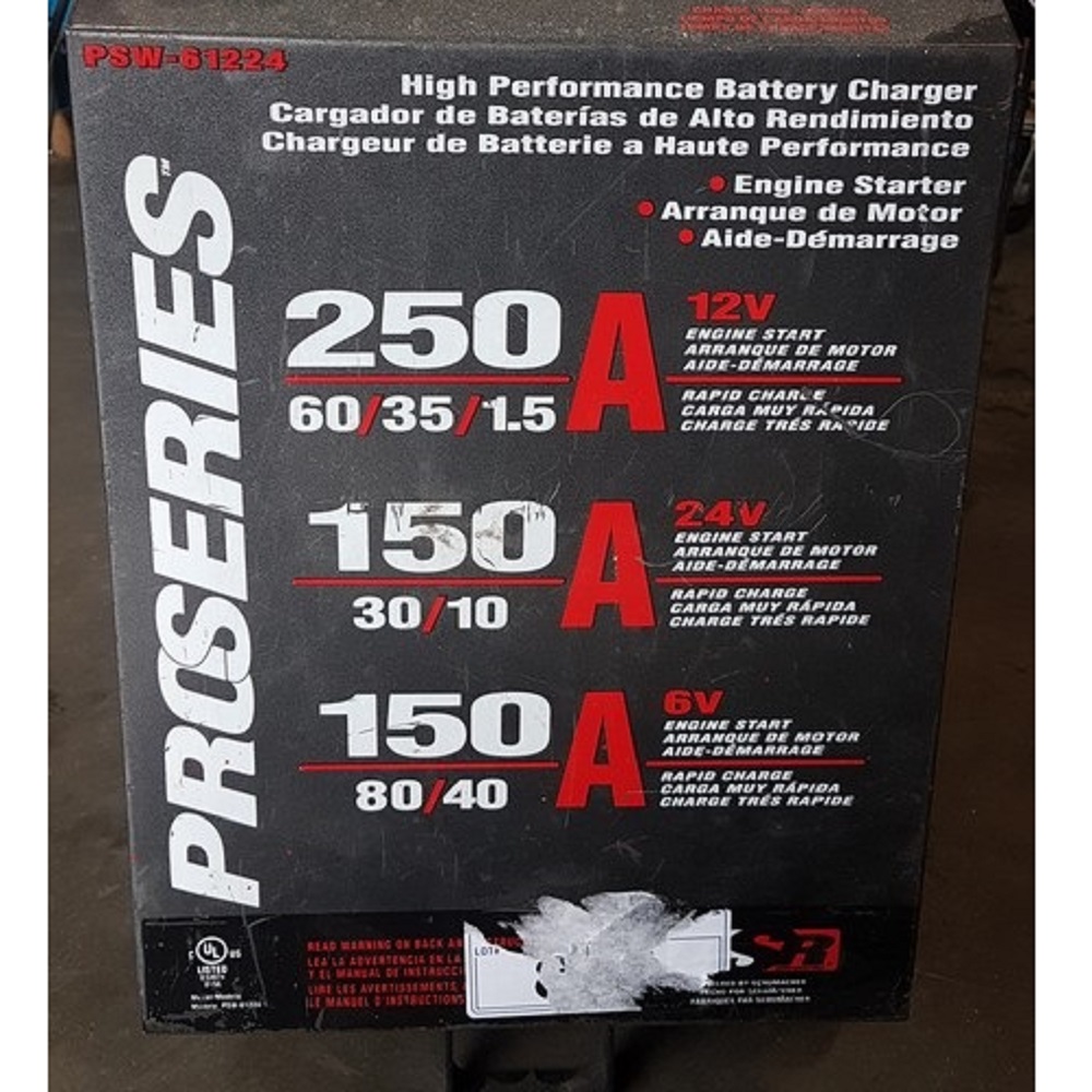 Used Schumacher PSW-61224 DSR ProSeries High Performance Battery