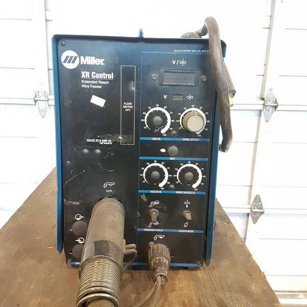 Used Miller XR Control Extended Reach Wire Feeder Coast Machinery Group