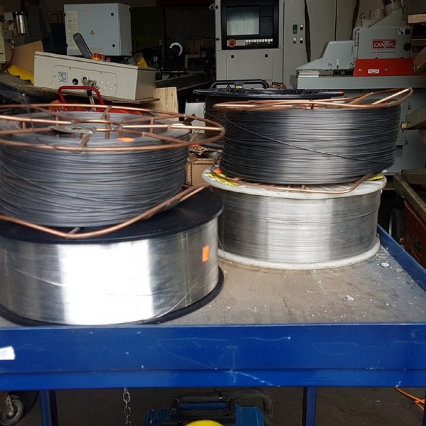 Assorted Spools of Welding Wires Coast Machinery Group