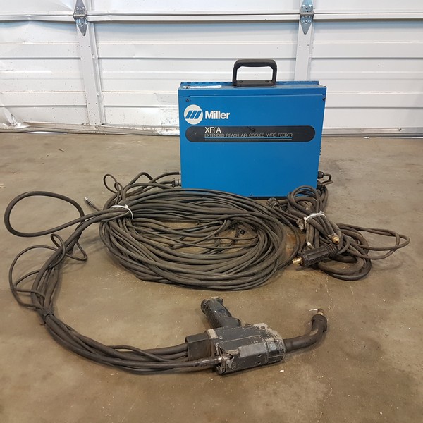 Used Miller XRA 115V Extended Reach Wire Feeder Coast Machinery Group