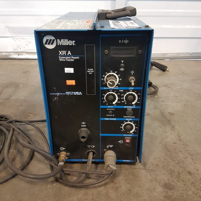 Used Miller XRA 115V Extended Reach Wire Feeder Coast Machinery Group