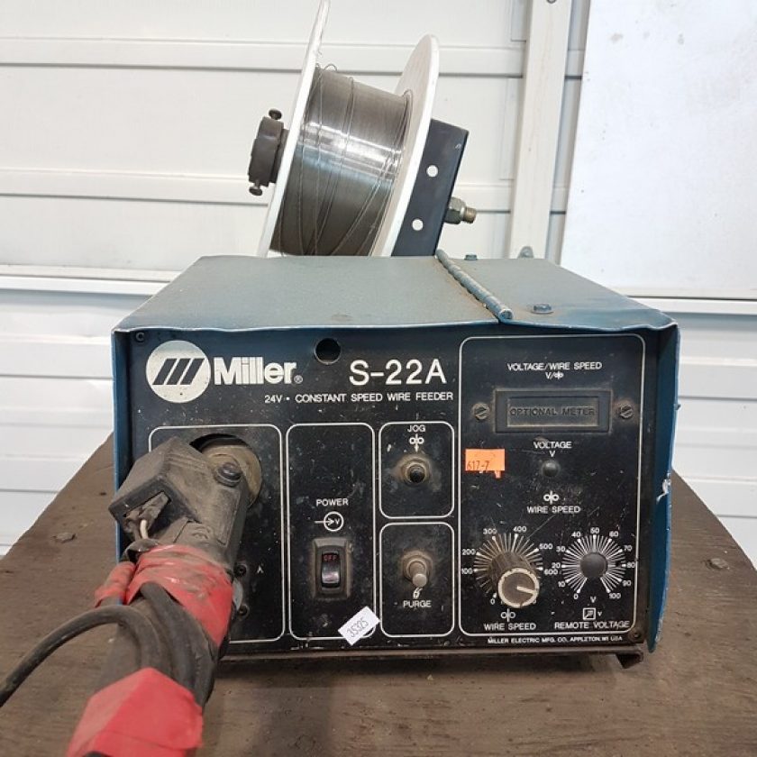 Used Miller S22A 24V Constant speed wire feeder Coast Machinery Group