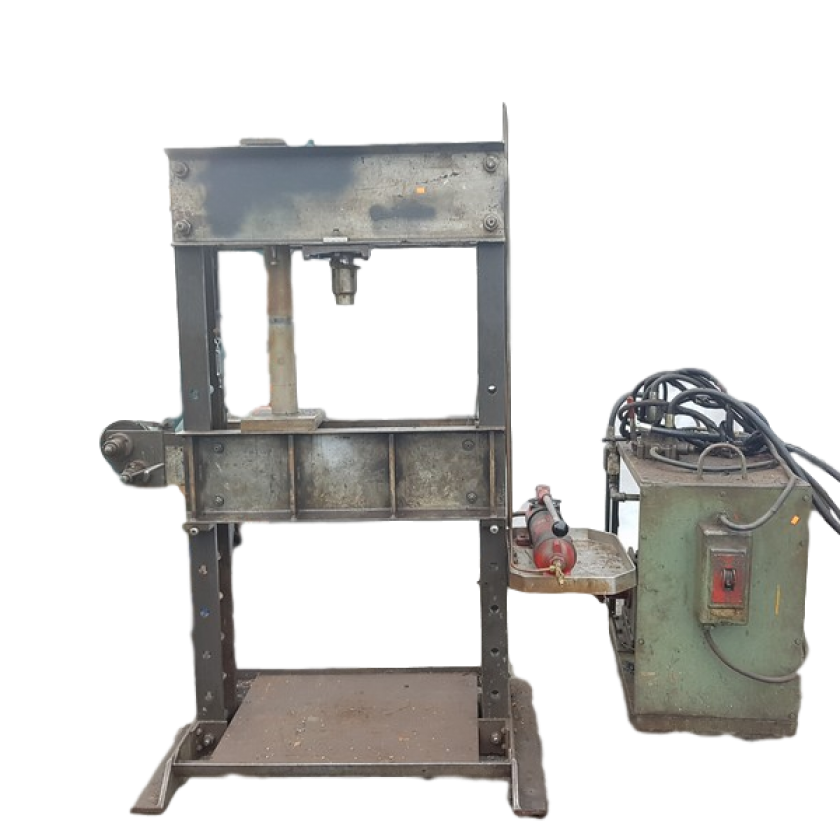 Used Hydraulic Press with Motor Coast Machinery Group