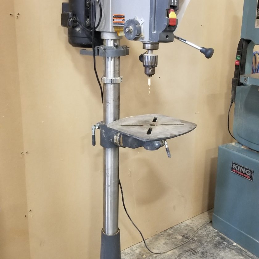 Ridgid DP1550 Floor Stand Drill Press Coast Machinery Group
