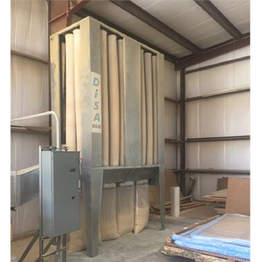 Used Disa Industrial Dust Collector Coast Machinery Group