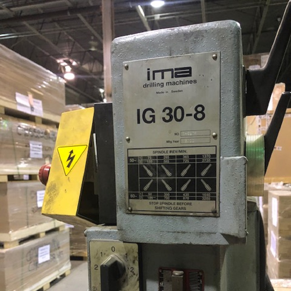 Used IMA Drill Press IG308 Coast Machinery Group