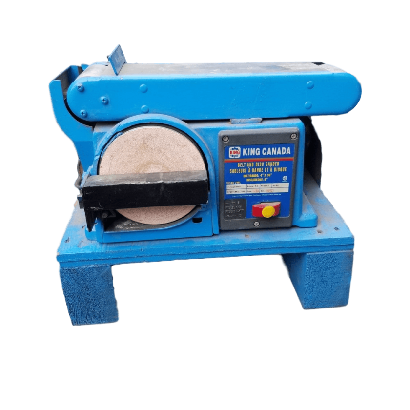 Used King Canada KC705L 4" x 36" Belt and 6" Disc Sander Coast Machinery Group