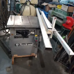 Used Rockwell RT 31 Table Saw W/Scoring Blade for sale