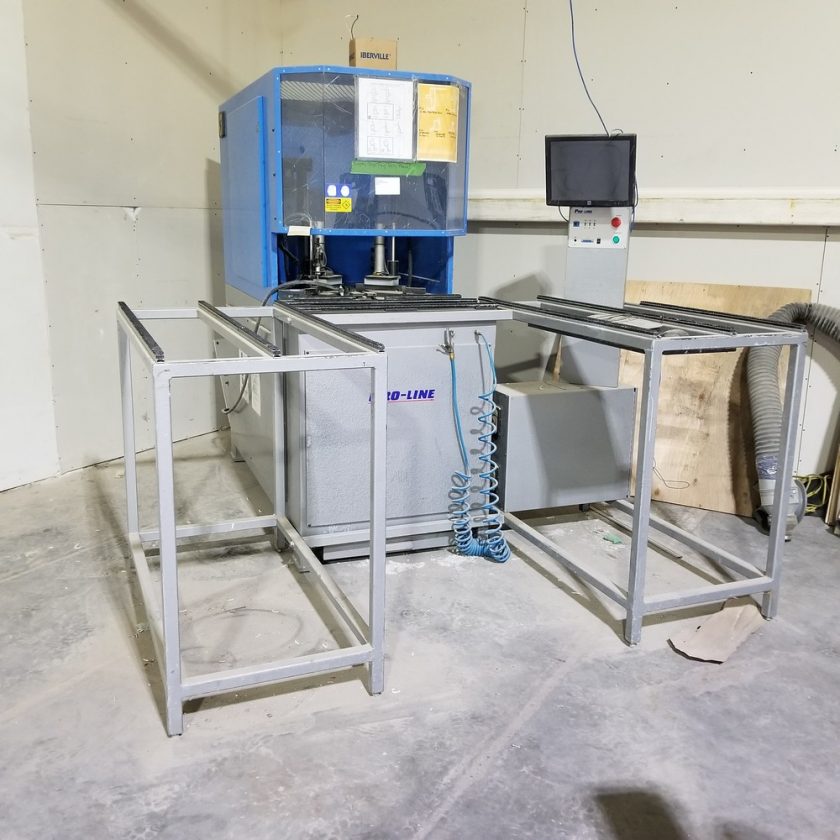 Used ProLine Proclean CNC 43 Single Head Corner Cleaner Coast