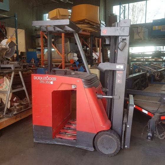 Raymond Dockstocker DSS 350 Forklift – Coast Machinery Group