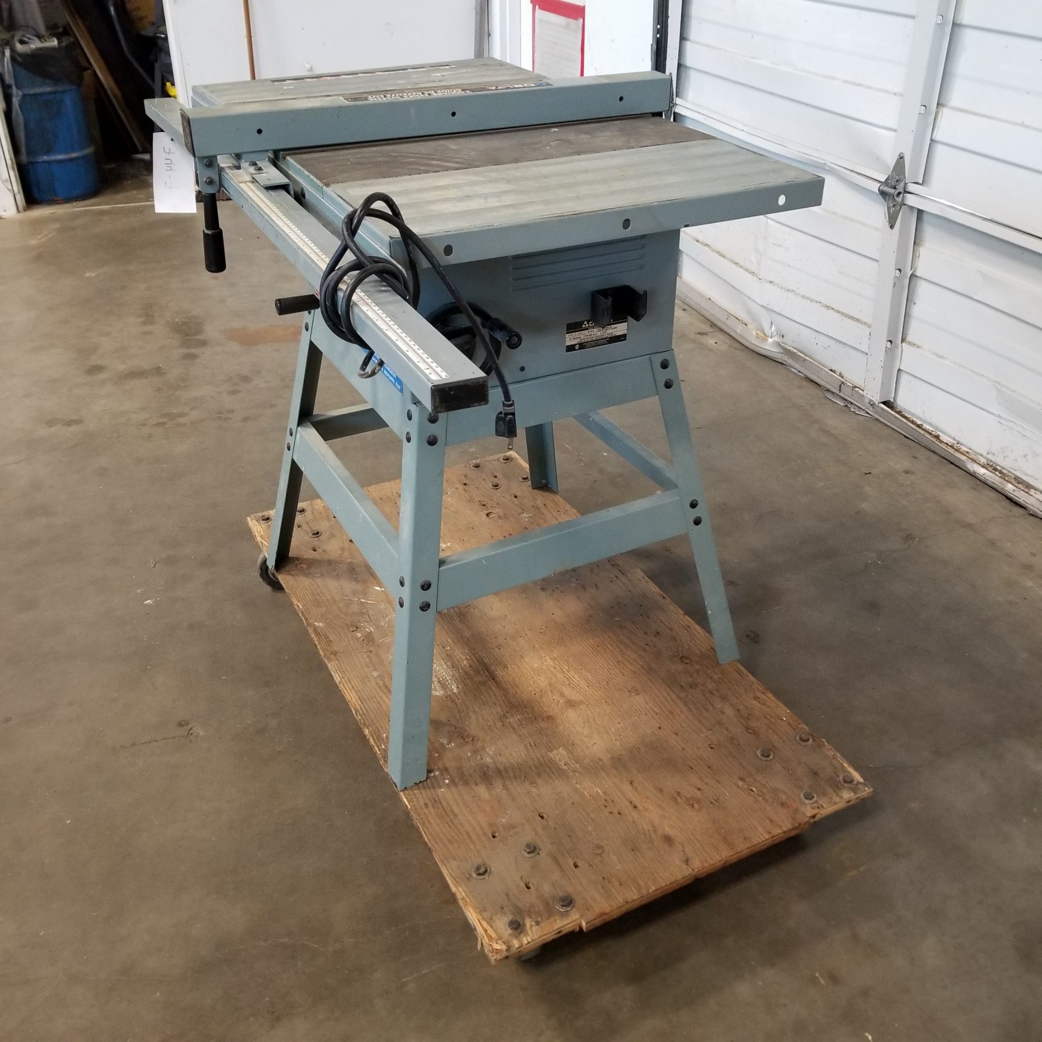 Used Delta Contractor Table Saw
