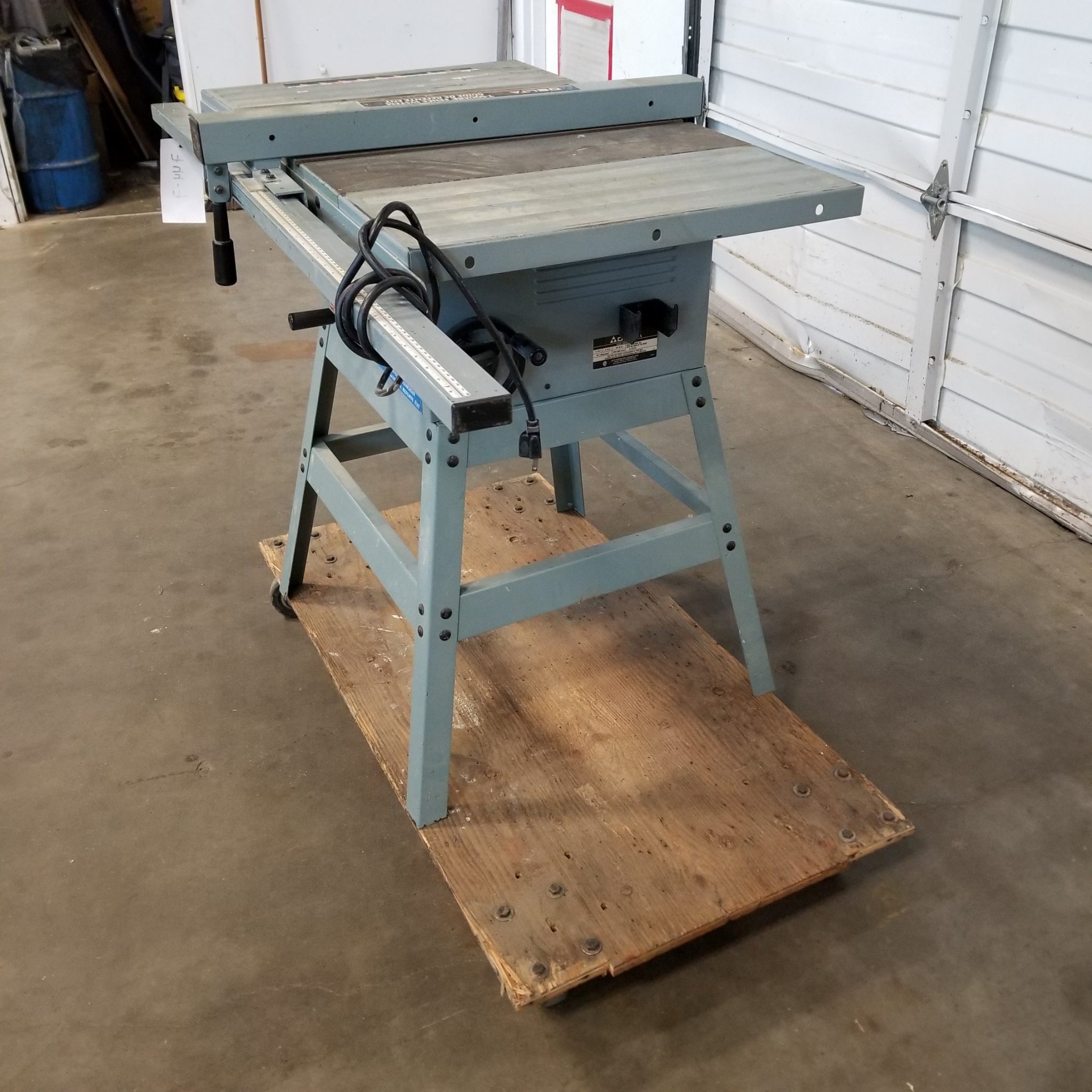 Used delta cheap table saw