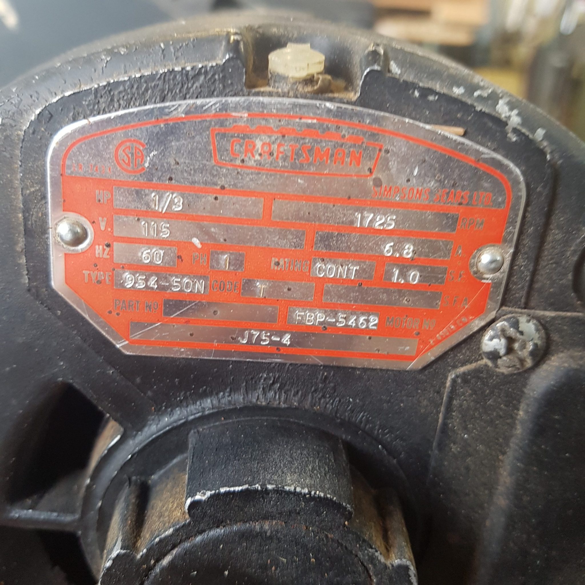 Used Craftsman J754 Wood Lathe Coast Machinery Group