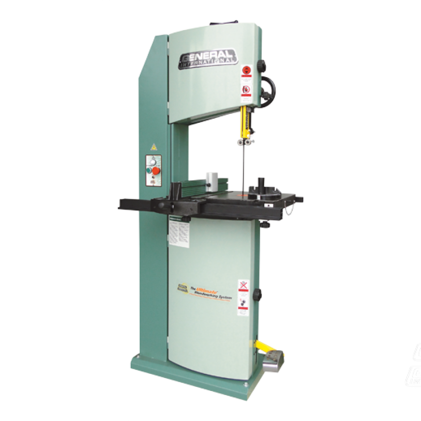 Used General International Deluxe 14" wood cutting bandsaw 90170B