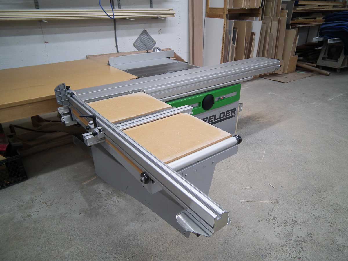 Used Felder K700 S Sliding Table Saw Coast Machinery Group
