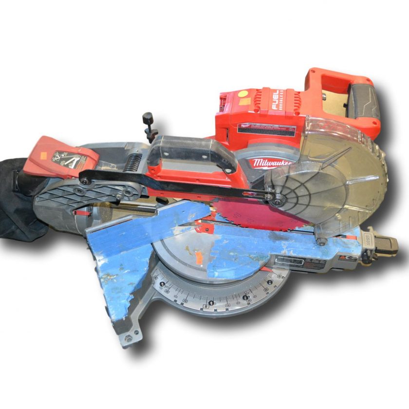 Used Milwaukee Tool M18 Fuel 10 Inch Dual Bevel Sliding Compound Miter