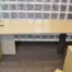Maple D-Shape Desk