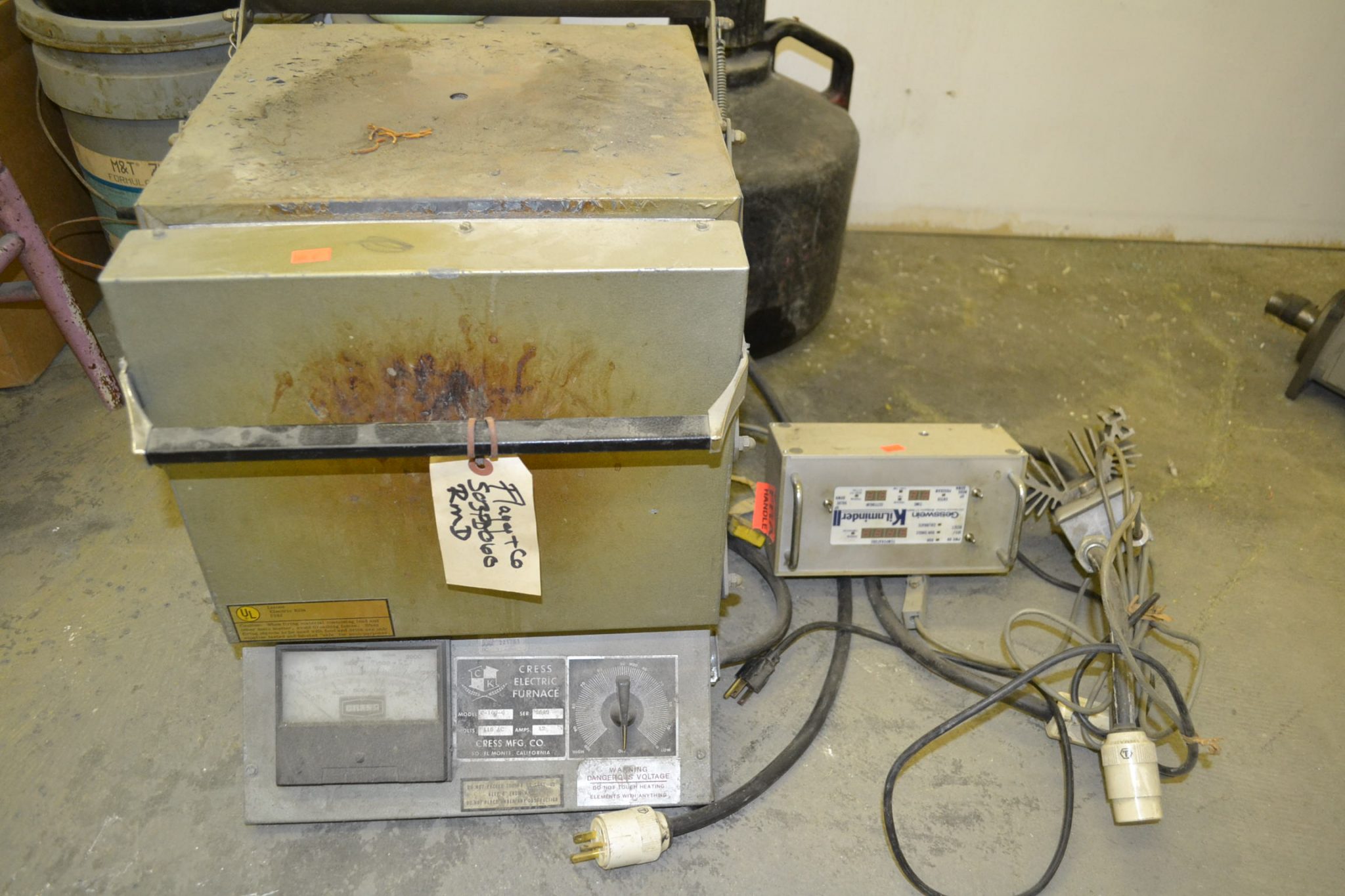 Used Cress C1006 Electric Kiln Coast Machinery Group