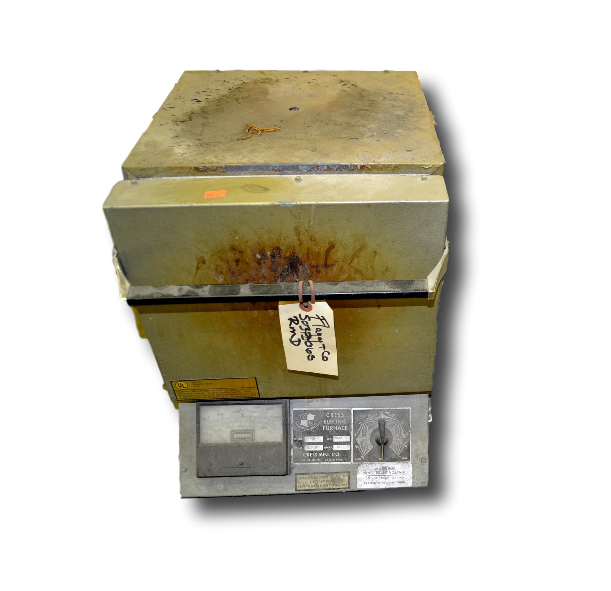 Used Cress C1006 Electric Kiln Coast Machinery Group