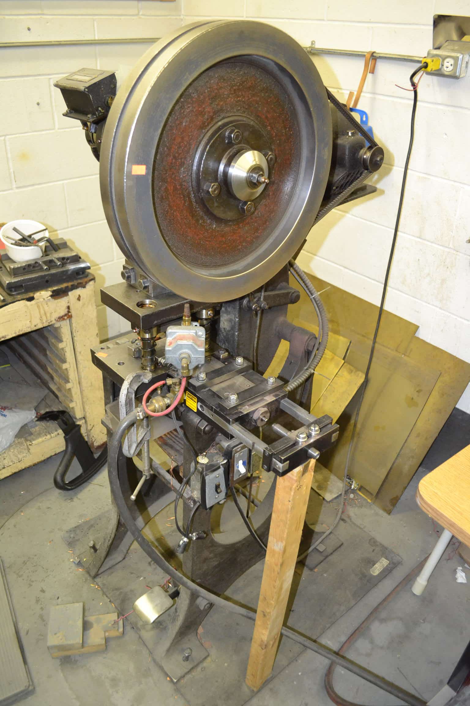 Used 10 Ton Punch Press with Coil Feeder Coast Machinery Group