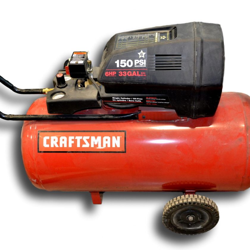 Used Sears Craftsman 6 HP 33 Gallon Air Compressor Coast Machinery Group