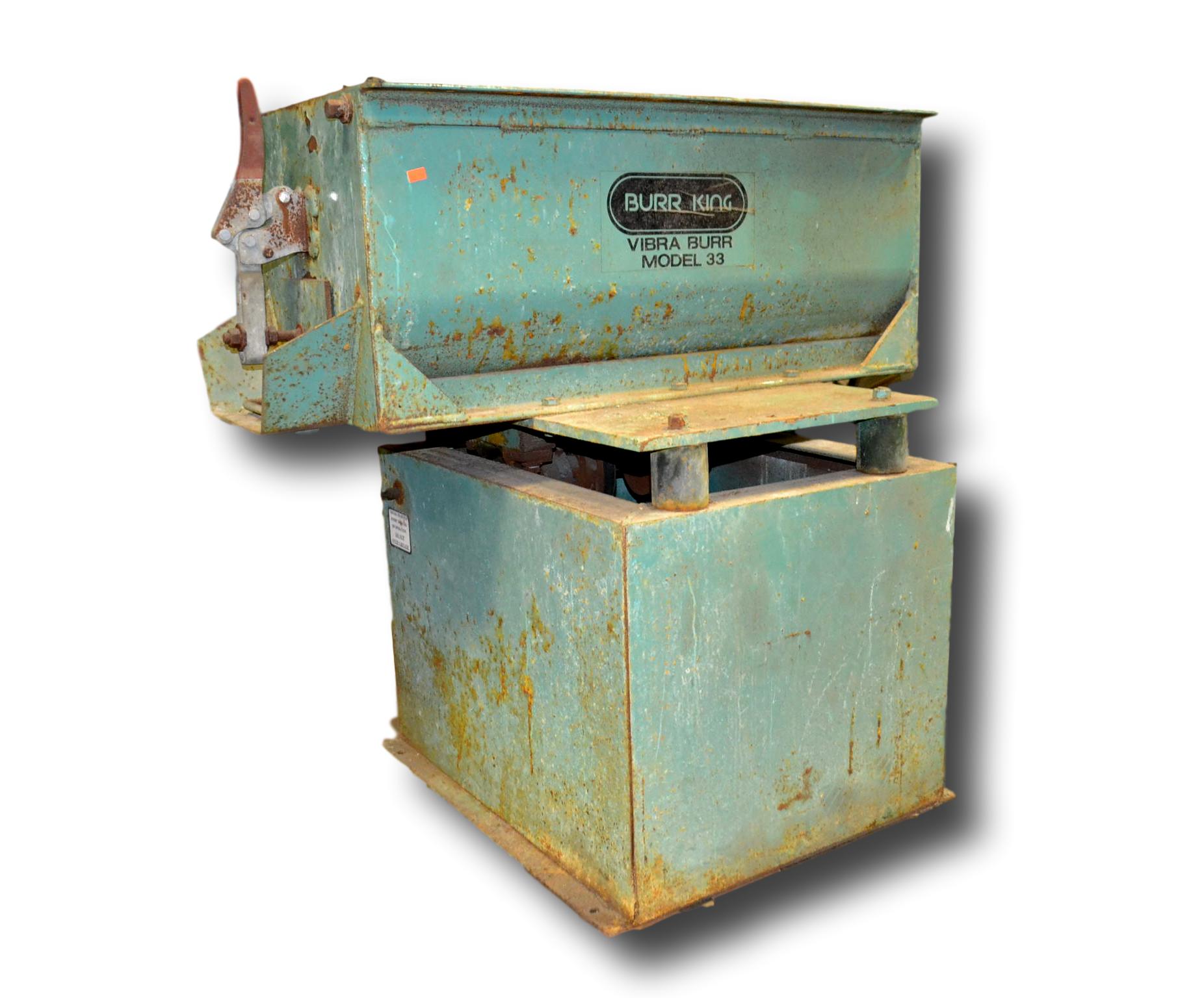 Used Burr King Vibra Burr Model 33 MC150 Vibratory Deburring Chamber