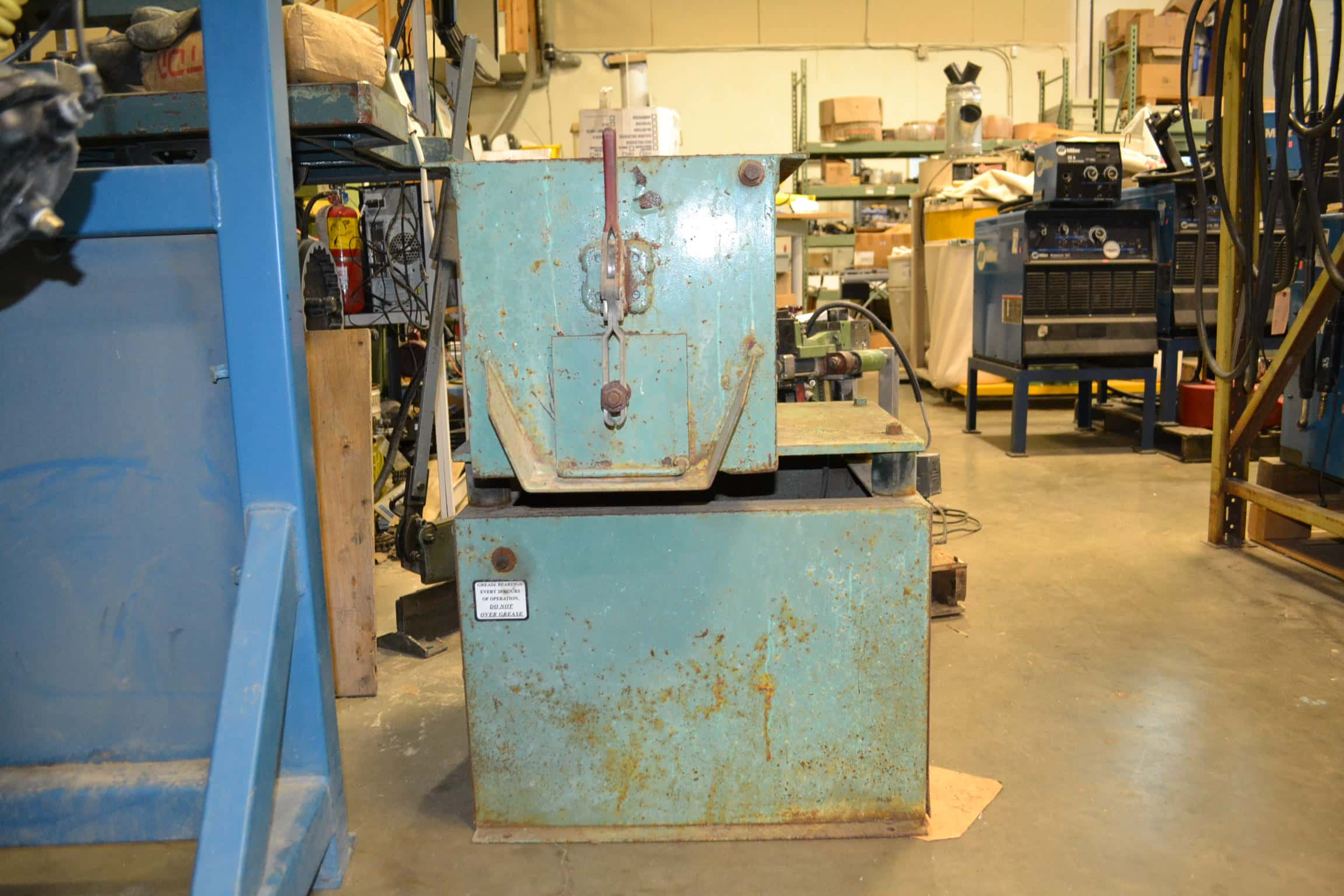 Used Burr King Vibra Burr Model 33 MC150 Vibratory Deburring Chamber