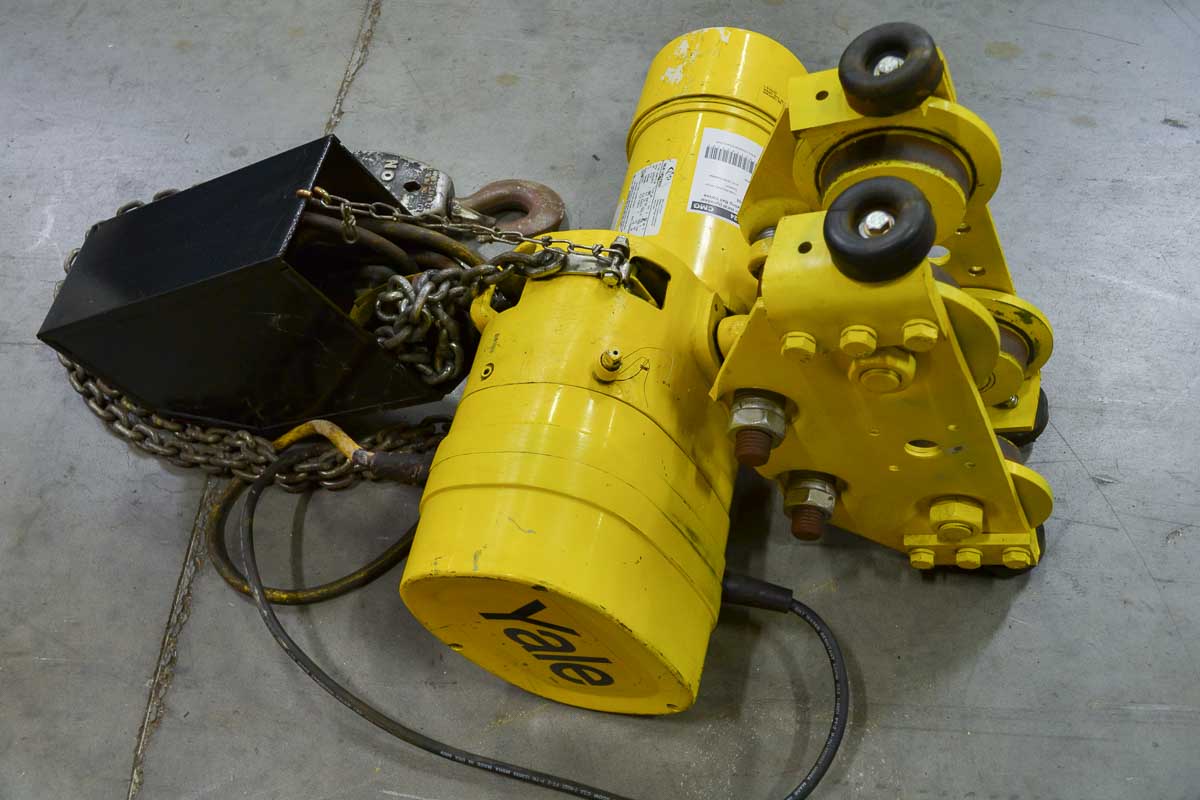 Used Yale KELBO216 4,000LBS Electric Hoist Coast Machinery Group
