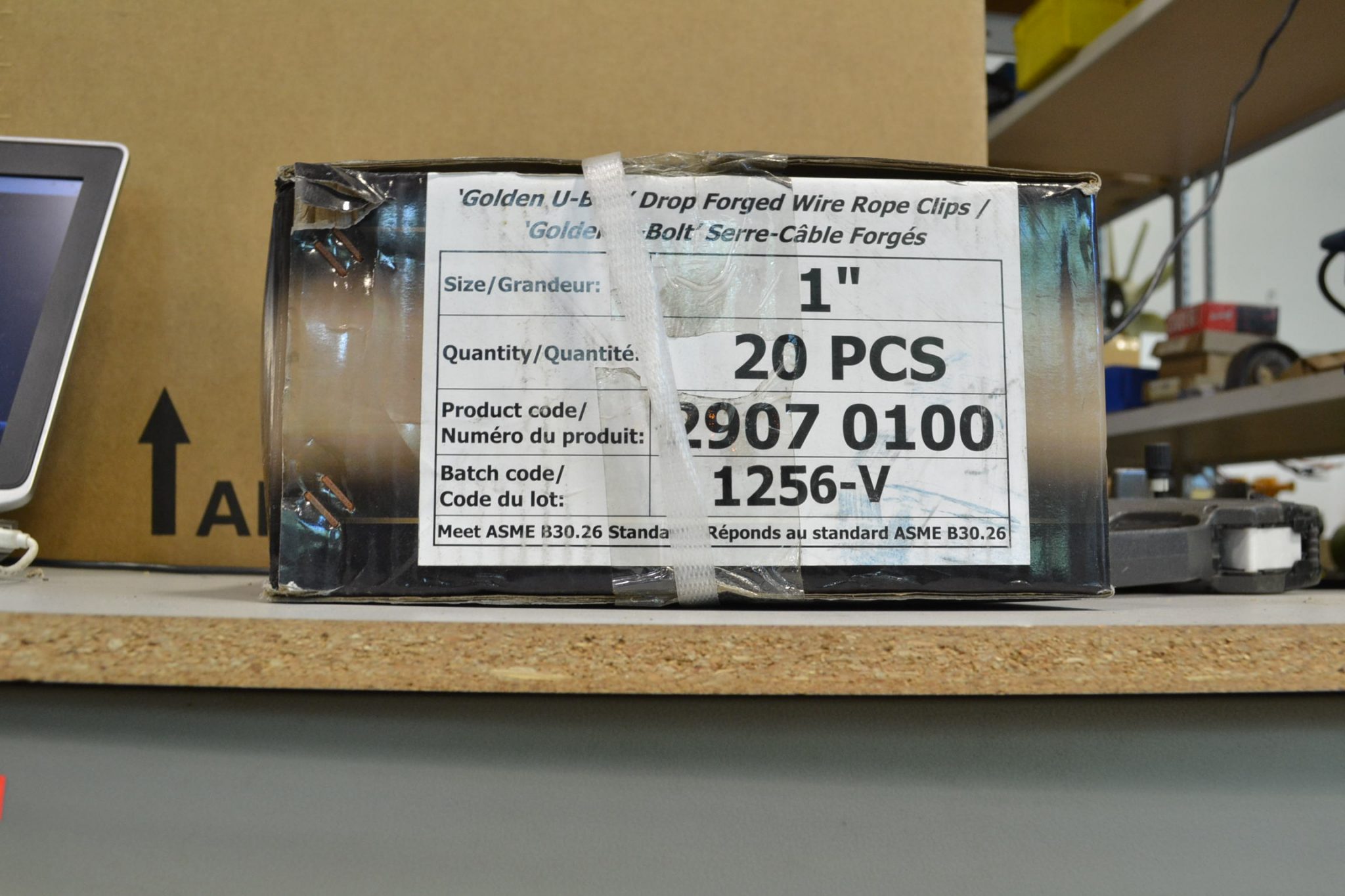 Used Vanguard Steel Golden U Bolt 1" x 20 Coast Machinery Group