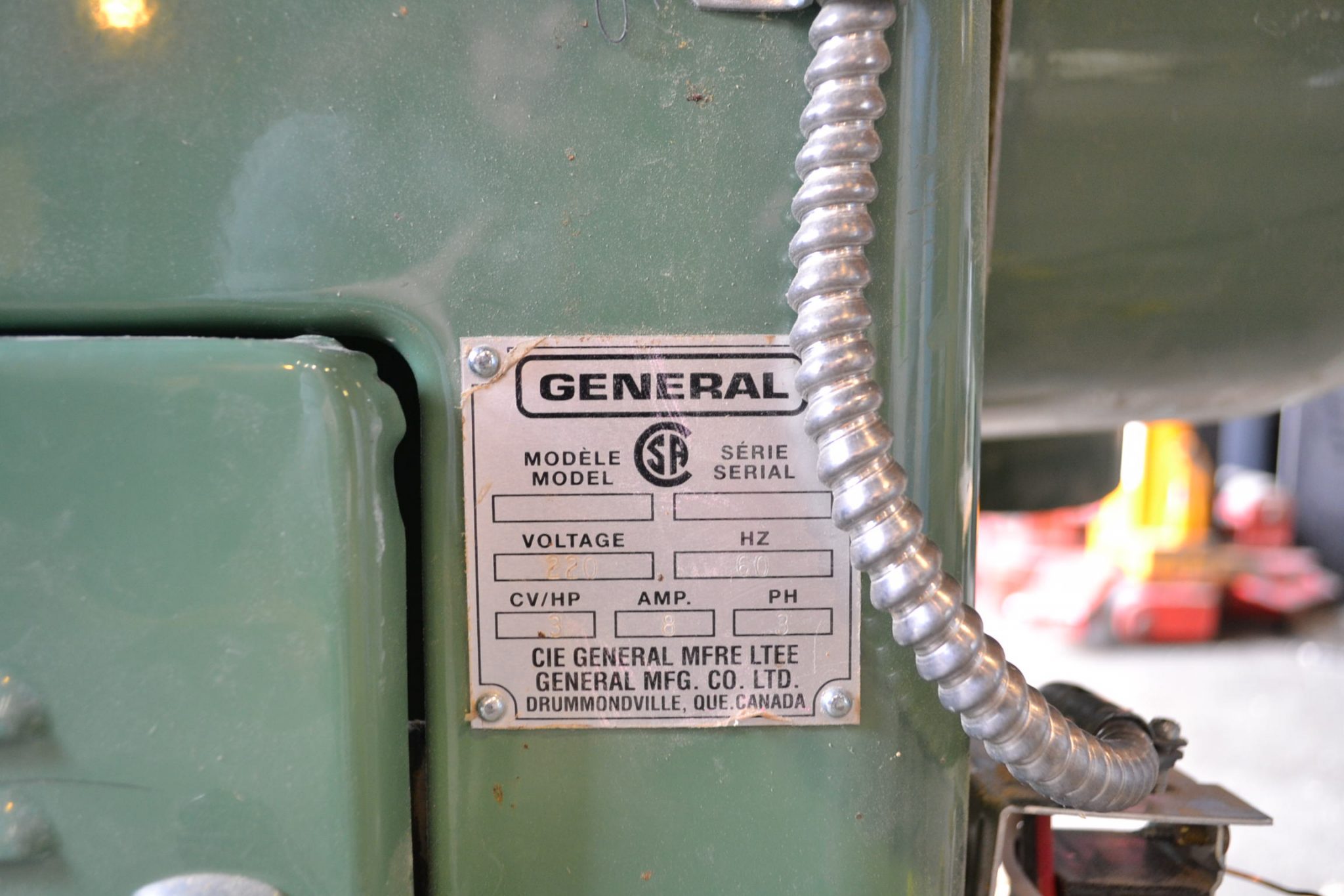 Used General 10 Inch Table Saw Model 350 Coast Machinery Group