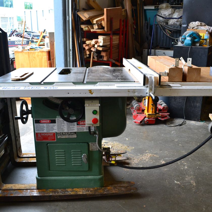 Used General 10 Inch Table Saw Model 350 Coast Machinery Group