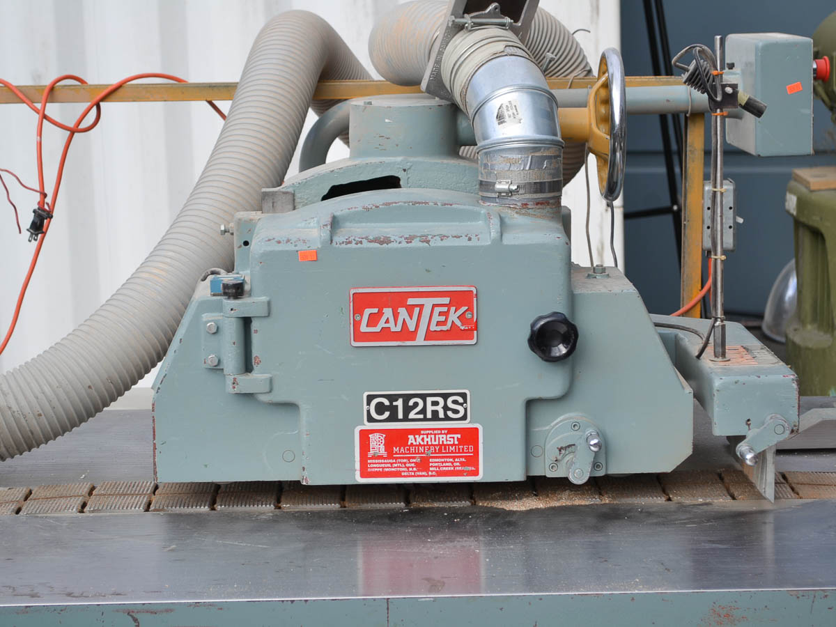 Used Cantek C12RS Rip Saw – Coast Machinery Group