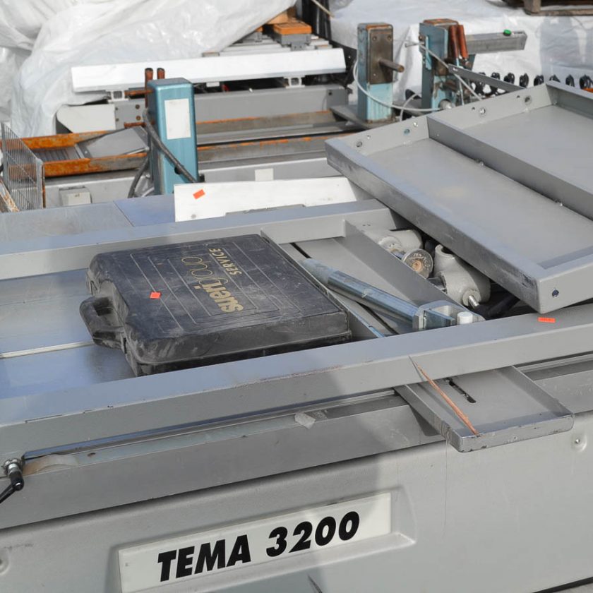 Used Lazzari Tema 3200 10' Sliding Table Saw – Coast Machinery Group