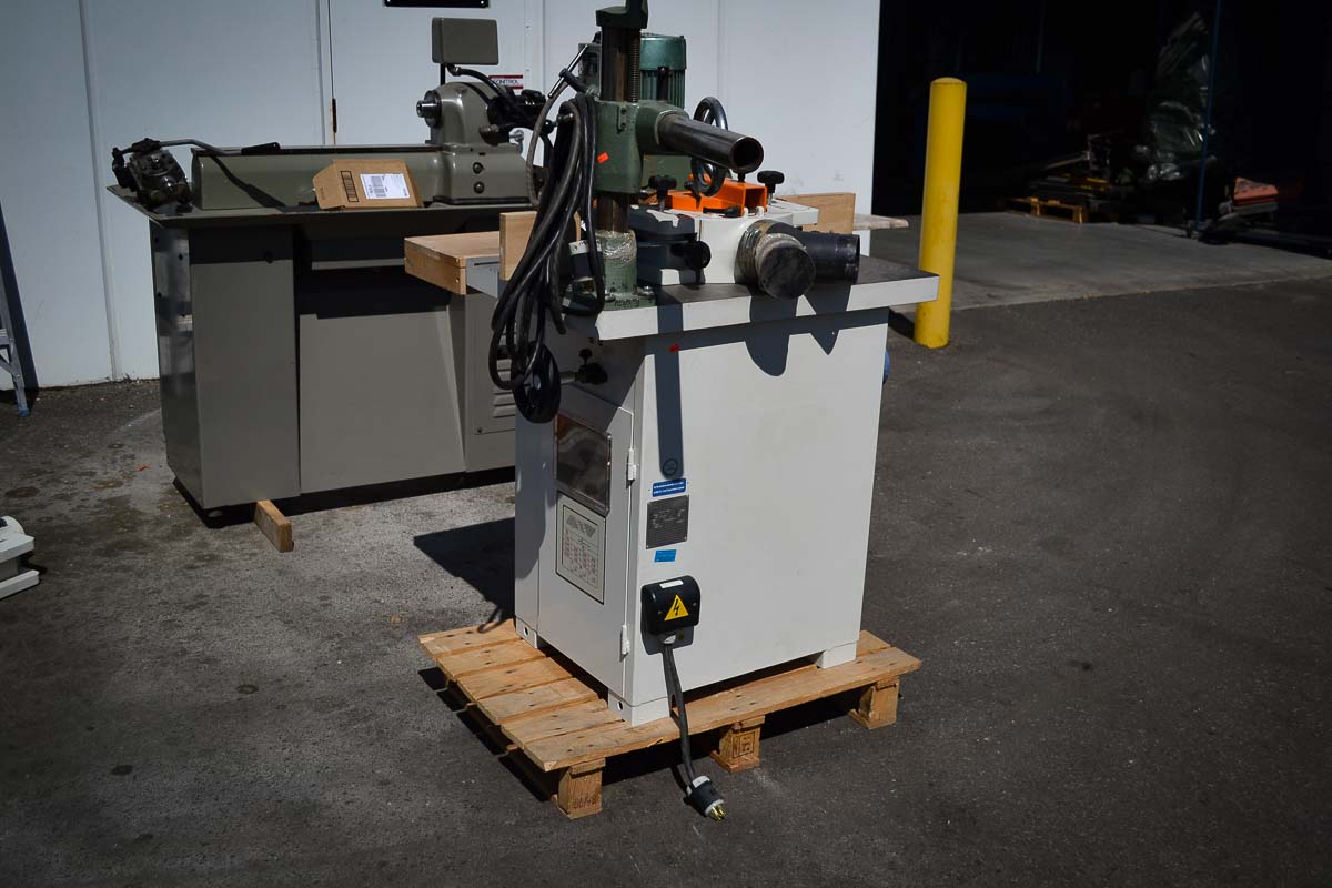 Used SCM Minimax T40N Vertical Spindle Shaper Coast Machinery Group