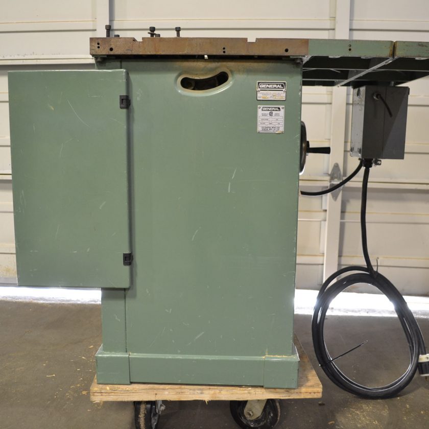 Used General 350 10" Table Saw Coast Machinery Group