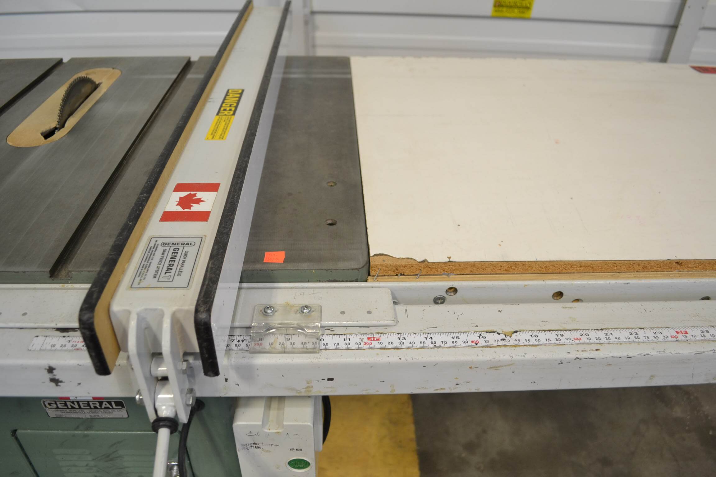 Used GENERAL 350 10" TABLE SAW, W/ GENERAL FENCE Coast Machinery Group