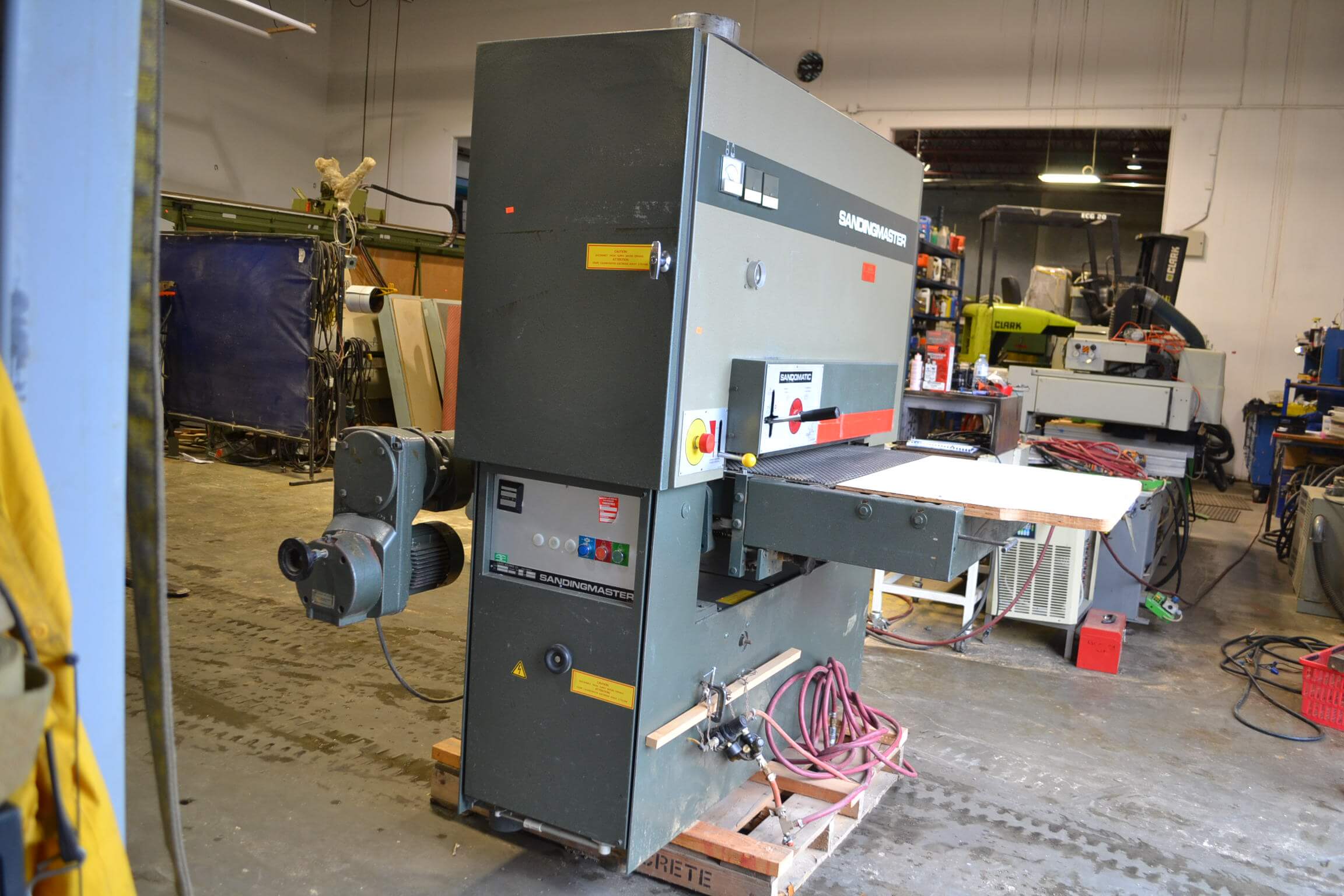 Used Sandingmaster KCSB 900 Combi 36" WideBelt Sander Coast