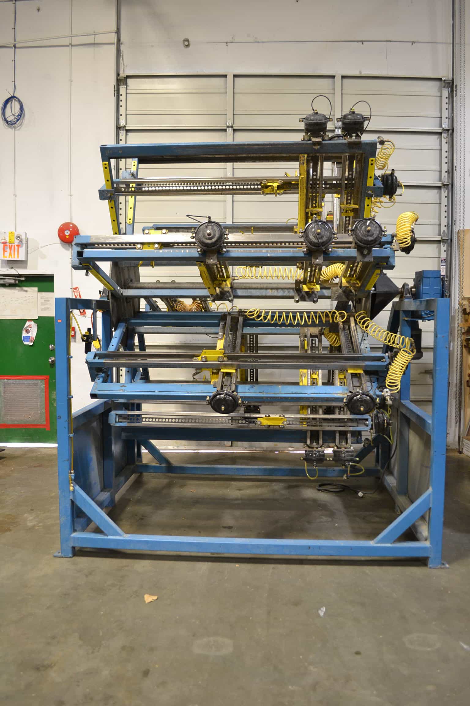 Used JLT 8 Section Pneumatic DOOR PRO 79X8A ROTARY CLAMP Coast