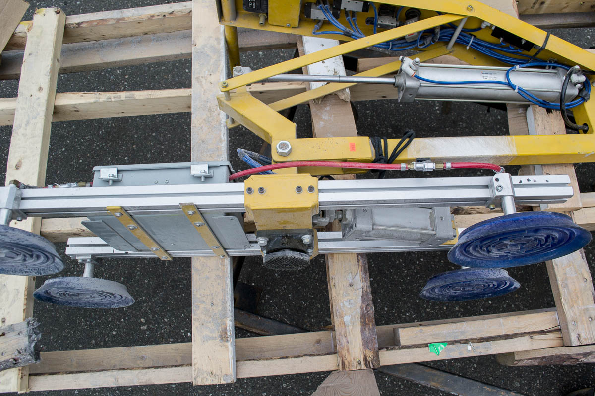 Used Window Handling Frame and Control Unit Coast Machinery Group