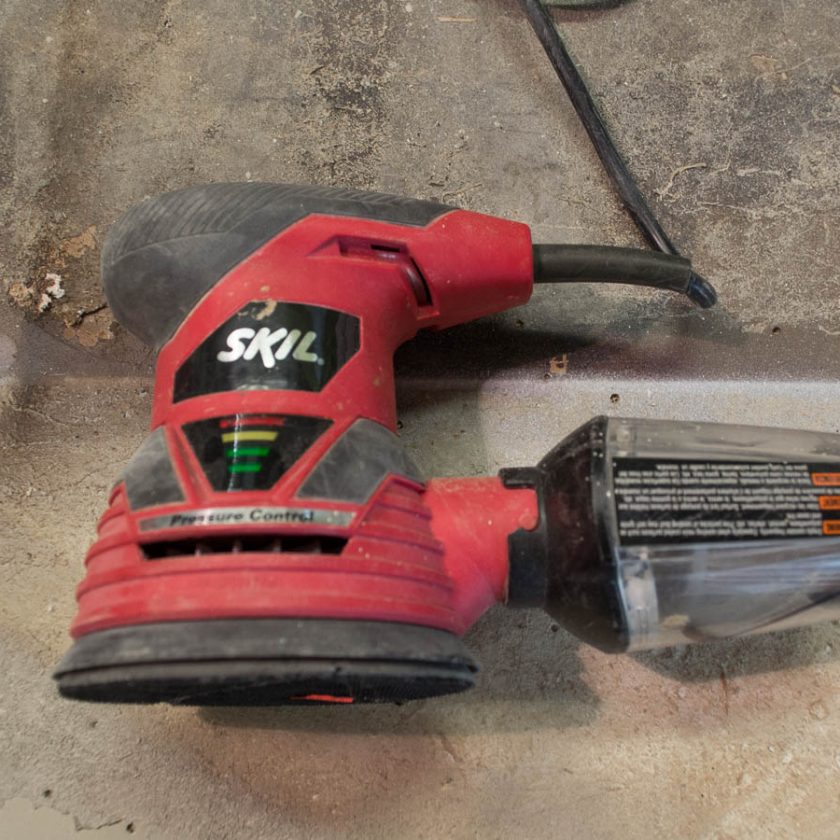 Used Skil 7492 5Inch Random Orbit Sander With Pressure Control Coast